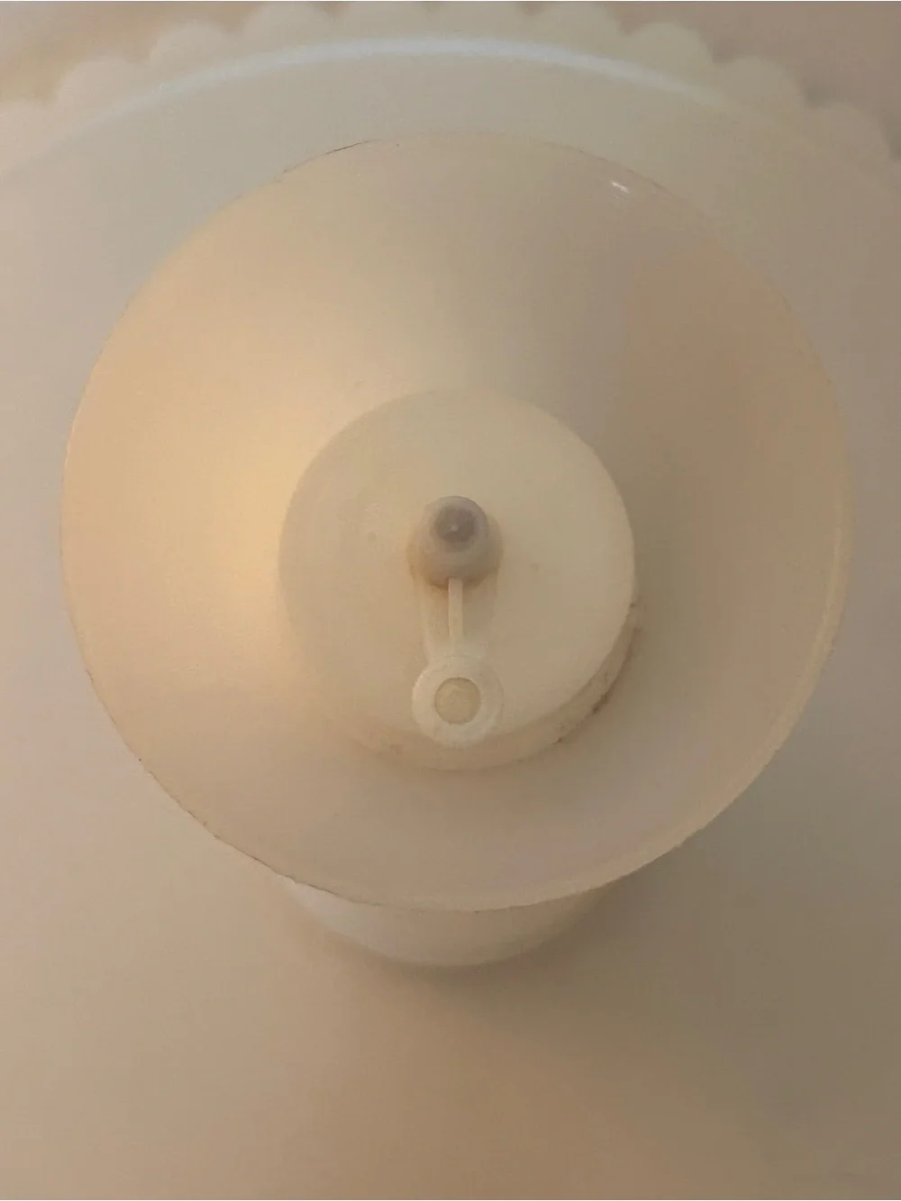 Vintage Tupperware Grinder White Plastic